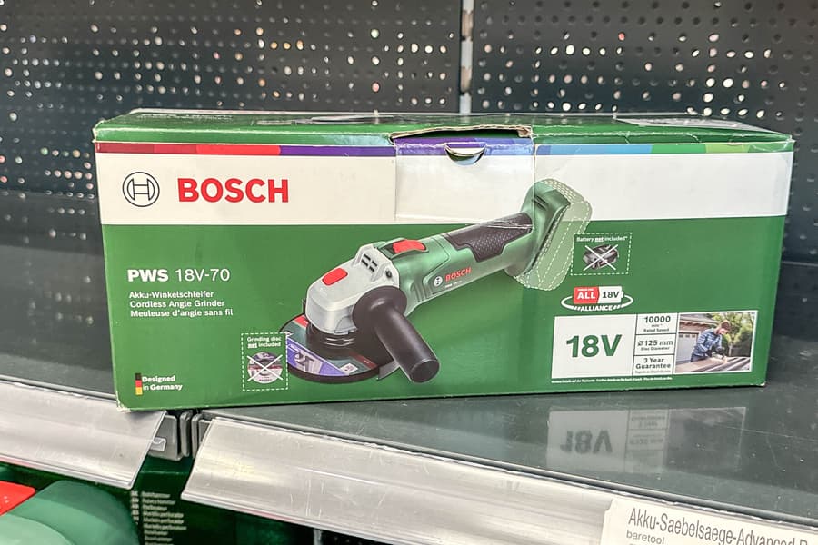 Akku Winkelschleifer Bosch PWS 18V-70